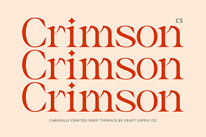 CS Crimson Classic Font