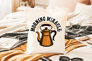 Caffeine & Chaos, Retro Coffee, an Object Graphic by GlitterCraft (Thumbnail 4 of 101)