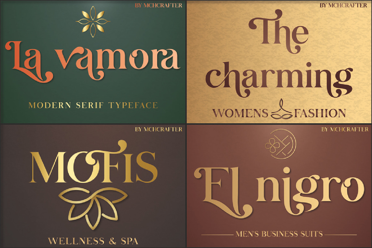 SALE! Mega Bundle 15+ Branding Fonts, a Serif Font by MchCrafter (Photo 5 of 18)