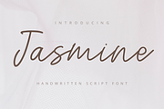 Jasmine, a Script Font by Fashion Creative (Thumbnail 1 of 9)