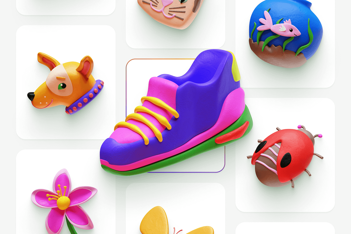 Plasticine, an Object 3D Model by Craftwork