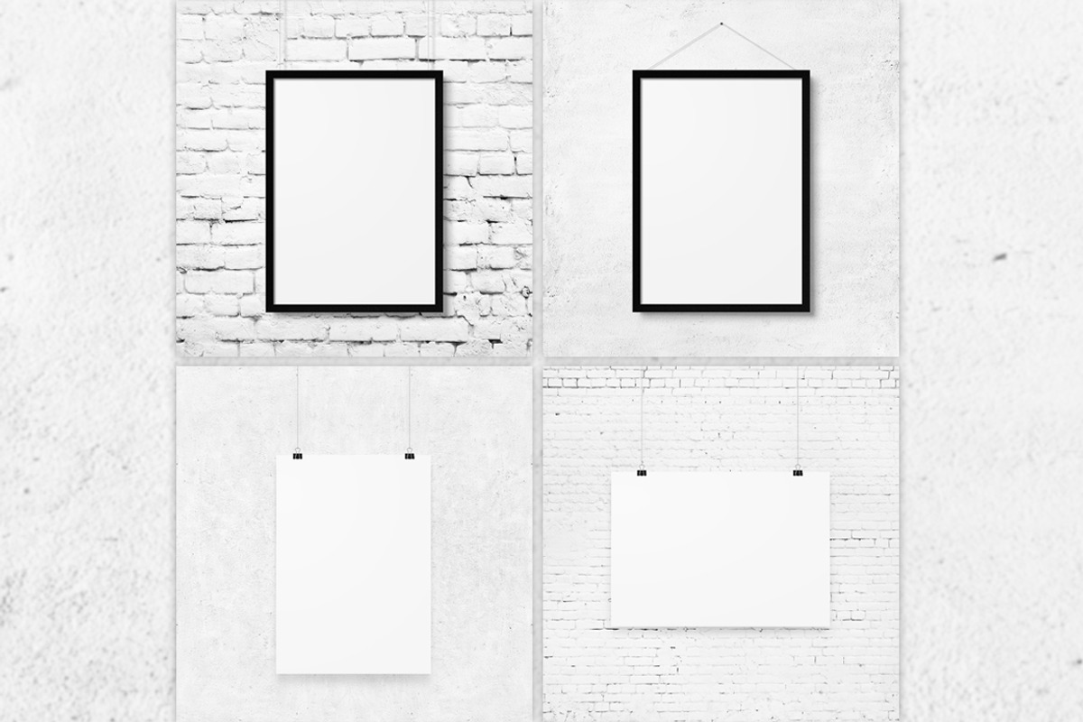 Frames mockups, a Product Mockup by RM_design (Photo 2 of 2)