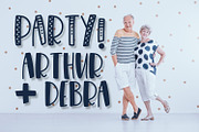 Merrymaking - a font with 4 styles!, a Font by CraftyLittleNodes (Thumbnail 5 of 10)