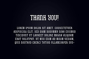 Roman - Decorative Display Font, a Sans Serif Font by Mightyfire (Thumbnail 3 of 3)