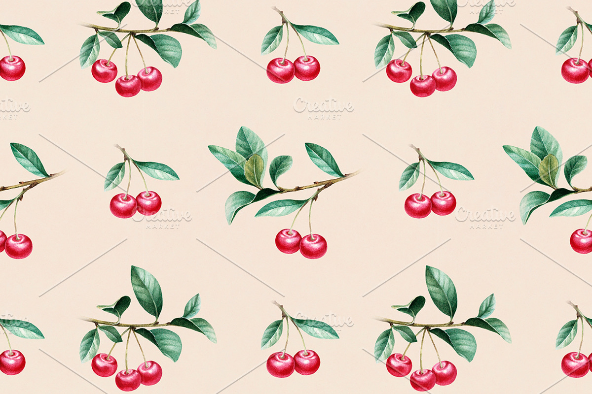 Watercolor berries kit, a Food Illustration by Sundra (Photo 8 of 11)