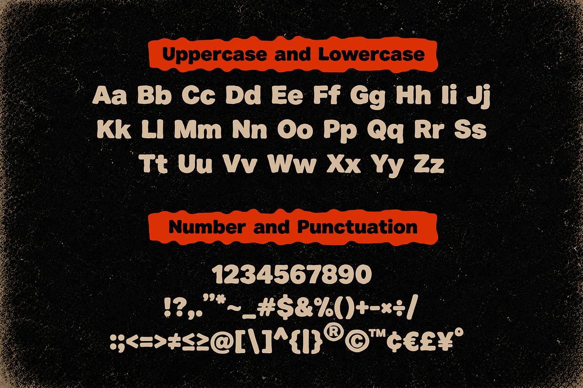 Glimbo - Bold Playful Display Font, a Blackletter Font by Gumrega Studio (Photo 7 of 8)