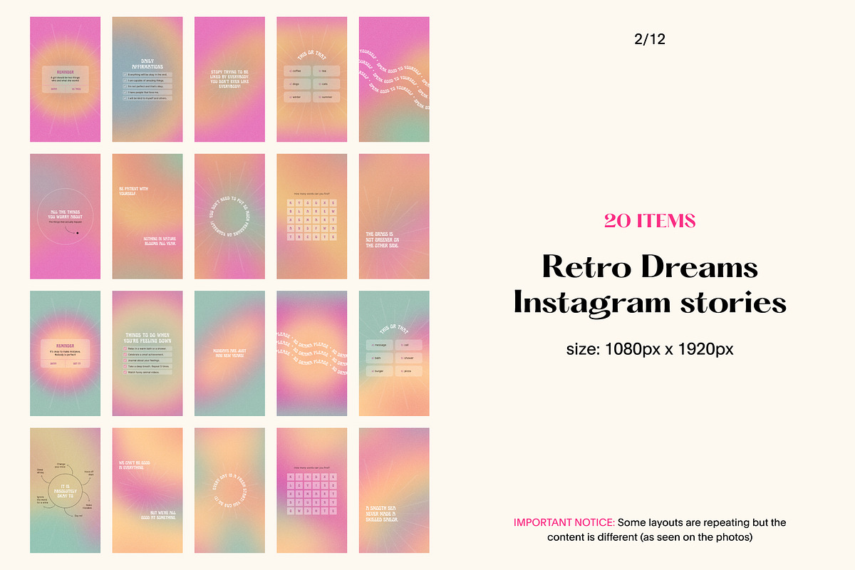Canva Dreams Instagram Bundle, a Social Media Template by Alice Store (Photo 4 of 15)