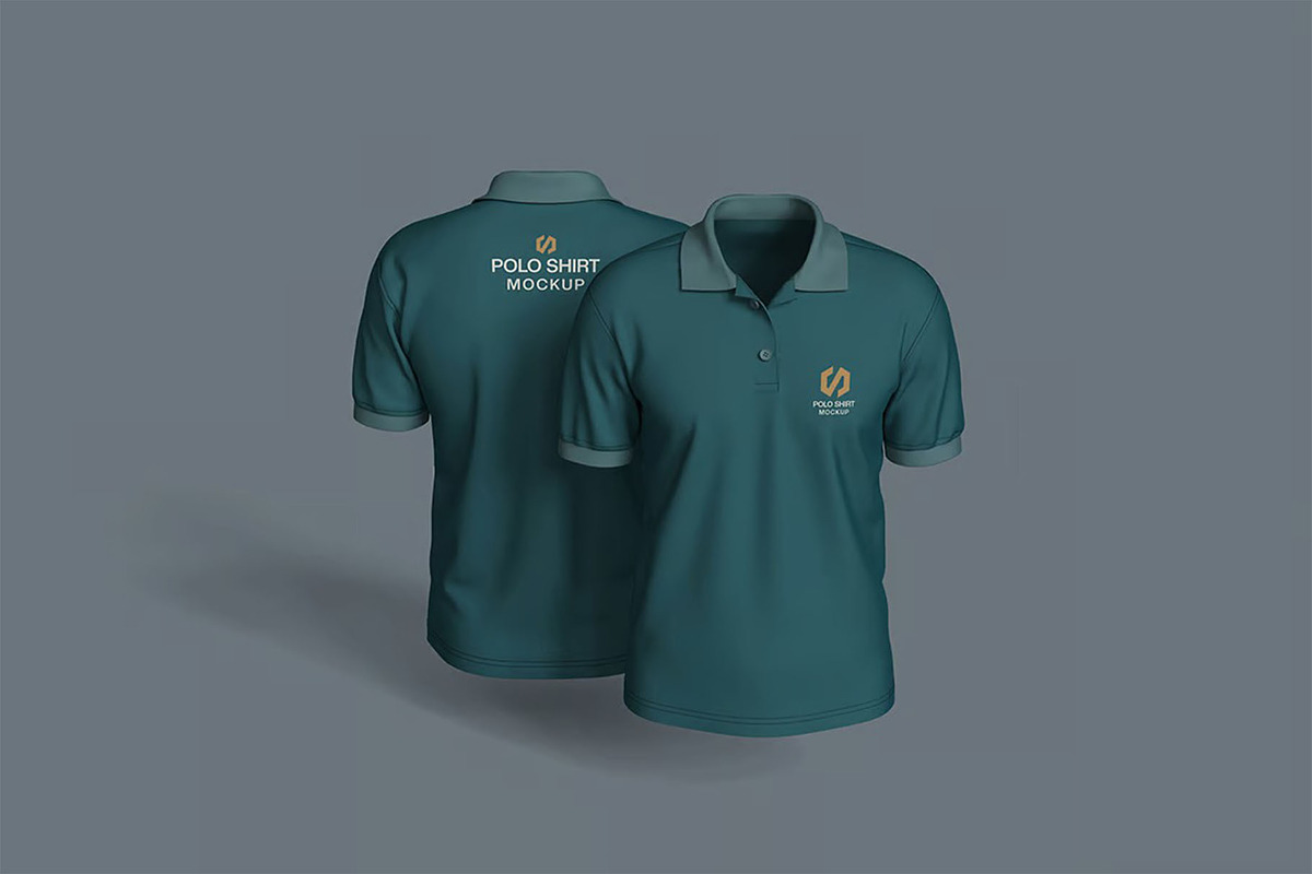 Polo Shirt Mockup, a Shirt Mockup by xcreativeartstudio (Photo 3 of 5)