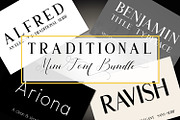 Traditional Mini Font Bundle, a Sans Serif Font by Kristy Hatswell (Thumbnail 1 of 23)