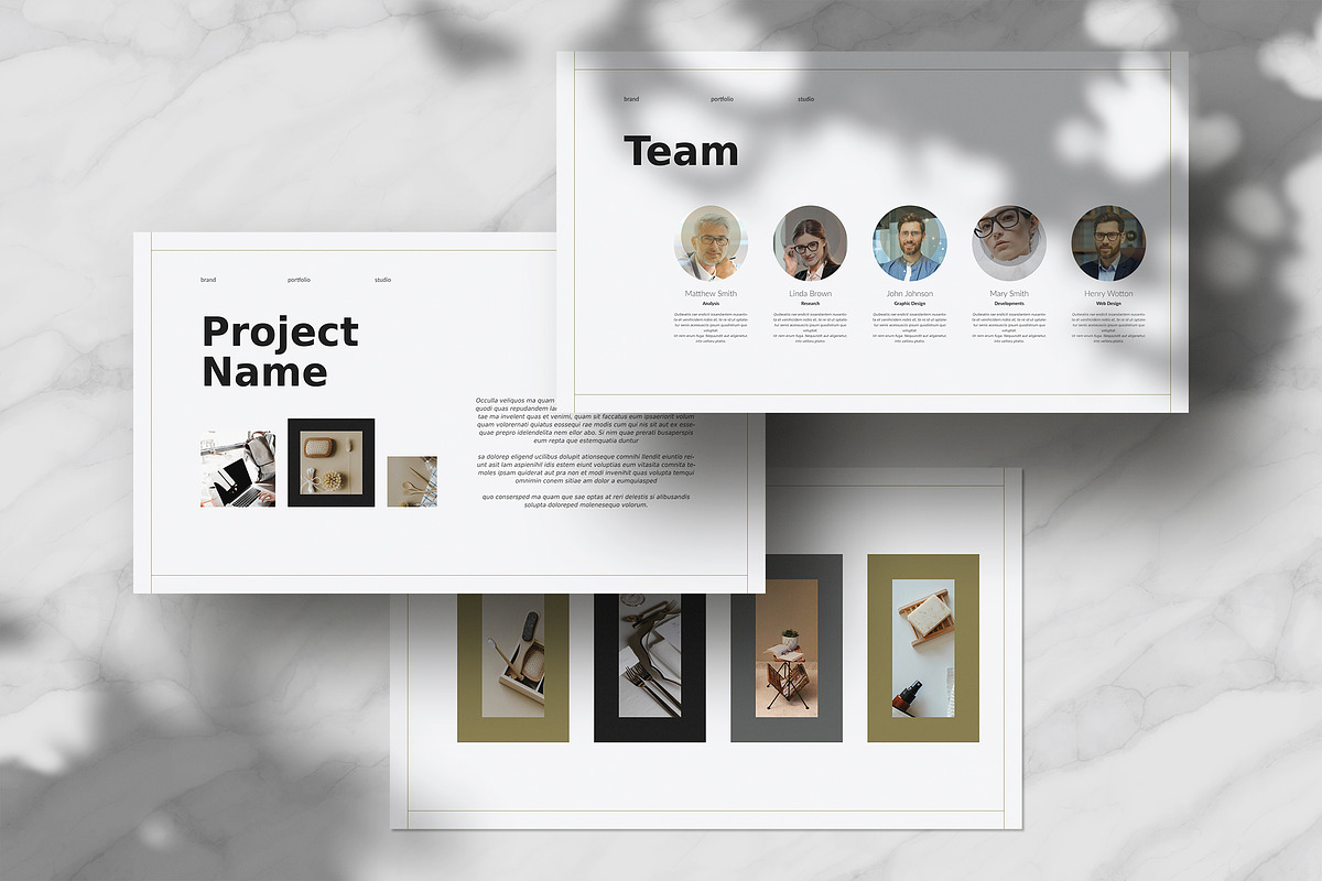 Portfolio Template, a Brochure Template by White Graphic (Photo 4 of 8)