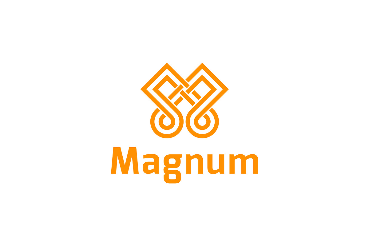 Magnum - Letter M Logo Template, a Branding & Logo Template by Graplick (Photo 2 of 2)