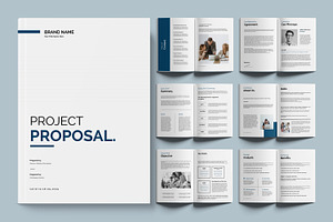 Project Proposal Template Layout, a Brochure Template by ContestDesign