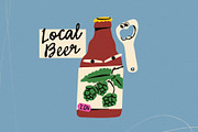 Local Beer, a Food Illustration by Twisted Tail (Thumbnail 5 of 5)