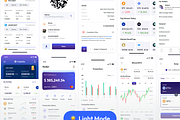 CryptoQu - Crypto Wallet App UI Kit, an UI Kit Template by Moni Studio (Thumbnail 2 of 4)