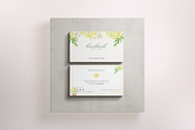 Floral Thank you card Canva Template, a Flyer Template by Hellohastore (Thumbnail 3 of 11)