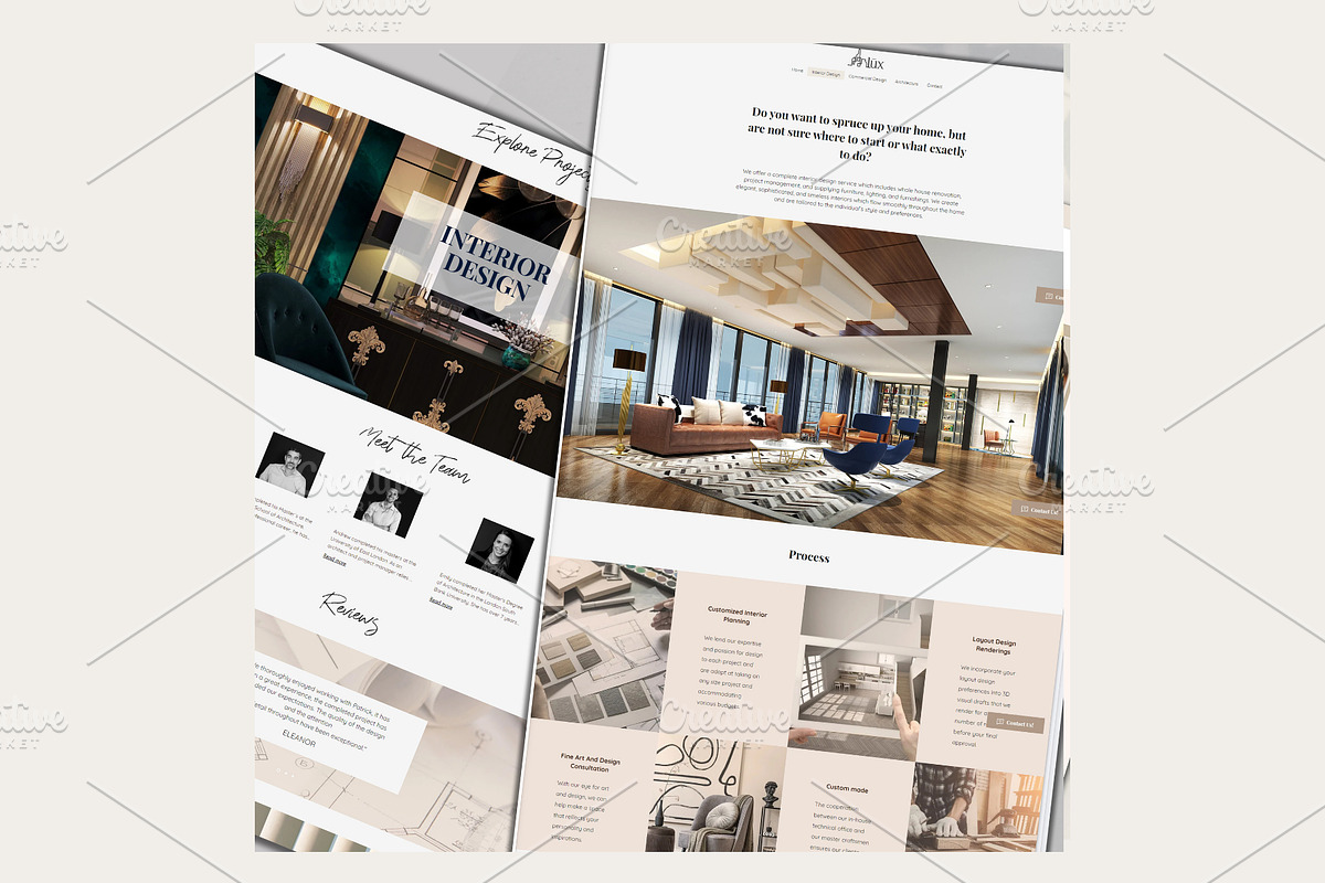 Wix Website Template Architect, a Wix Template by Lovely.Dizajnera (Photo 3 of 6)