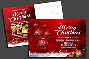 Christmas - Postcard Templates, a Card Template by AfzaalGraphics (Thumbnail 1 of 3)