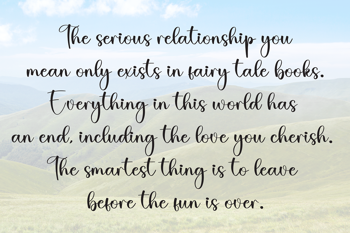 Hubby | Script Font, a Handwritten Font by Scratchones (Photo 6 of 9)