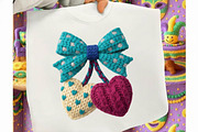 Faux Crochet Valentines Day Png, an Illustration by designcity5 (Thumbnail 2 of 9)