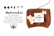 Moonwild - Celestial Font & Symbols, a Sans Serif Font by Struvictory.art (Thumbnail 3 of 10)