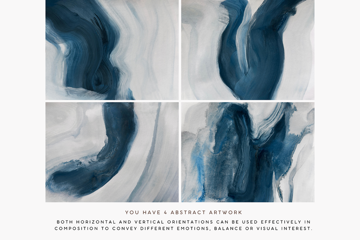 MODERN BLUE AND WHITE TEXTURE, a Texture Illustration by identity.ART (Photo 4 of 9)