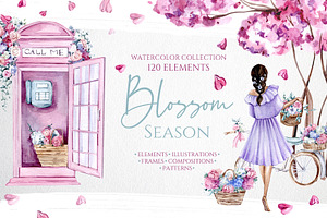 Watercolor Blossom Season