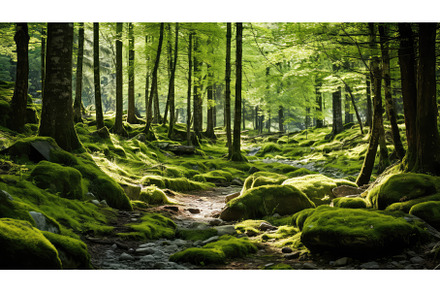 environment peaceful wood country, a Nature Photo by pikepicture