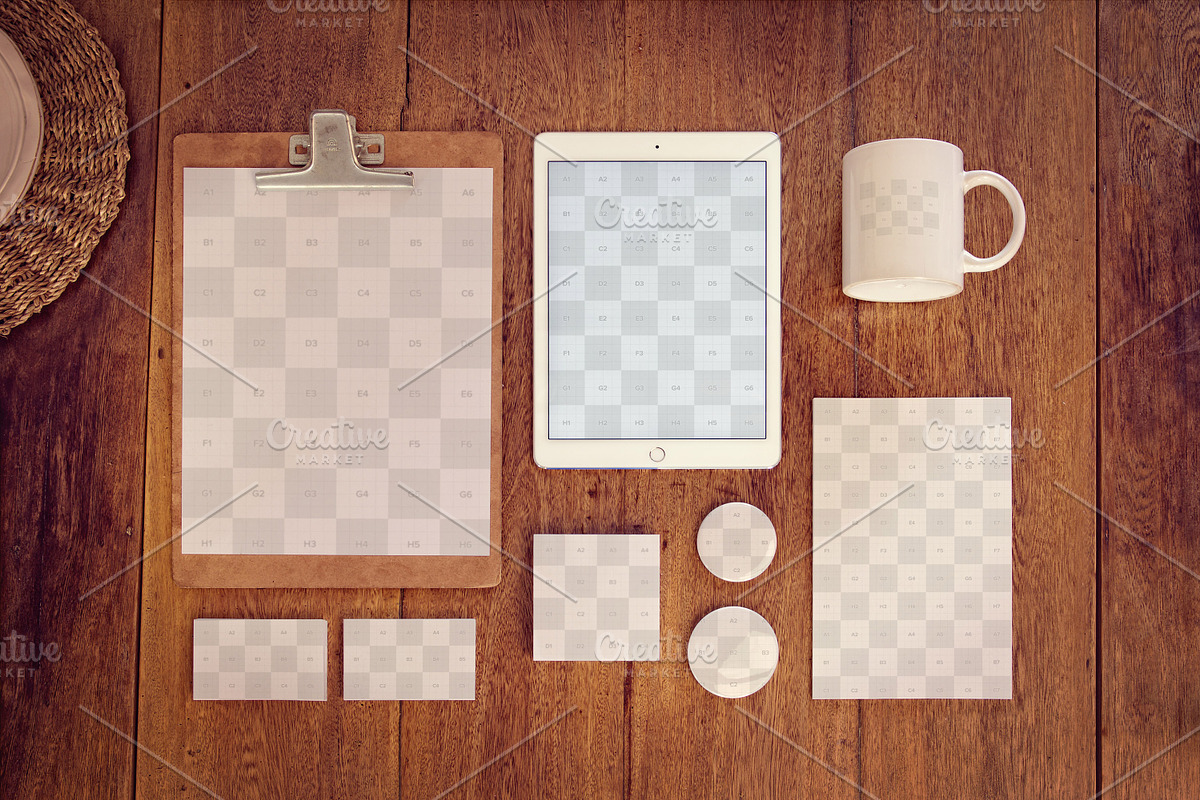 Stationery Mockup 02, a Product Mockup by 4to Pixel (Photo 2 of 2)