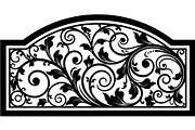 Vintage Ornamental Arch Frame Vector, a Decorative Illustration by Designer_Momina (Thumbnail 20 of 21)