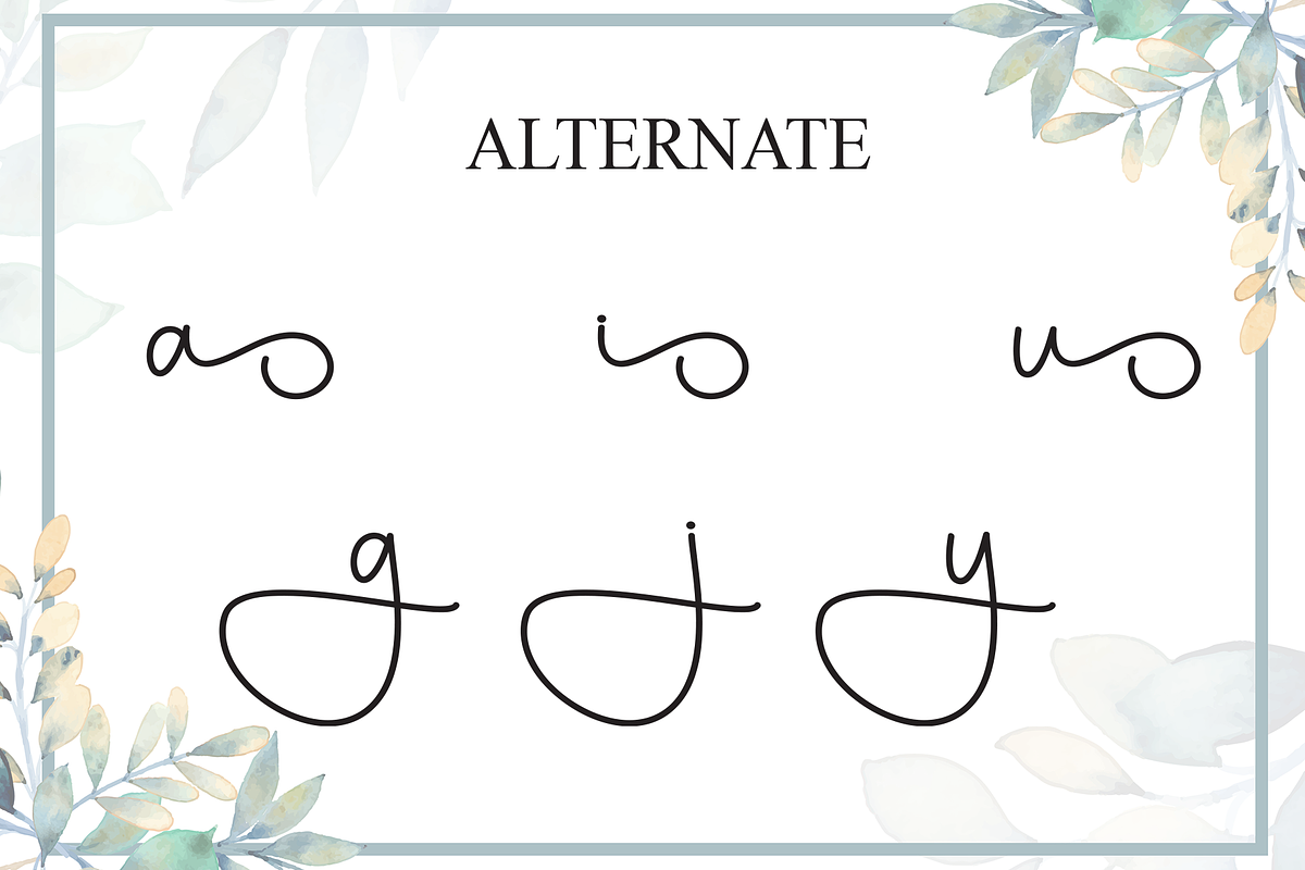 Kanaya | Script Font, a Handwritten Font by Scratchones (Photo 8 of 9)