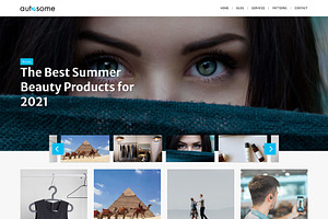 Autosome - Minimal WordPress Theme