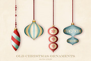 Old Christmas Balls Ornaments, a Decorative Illustration by Chus Moreno Studio (Thumbnail 2 of 5)