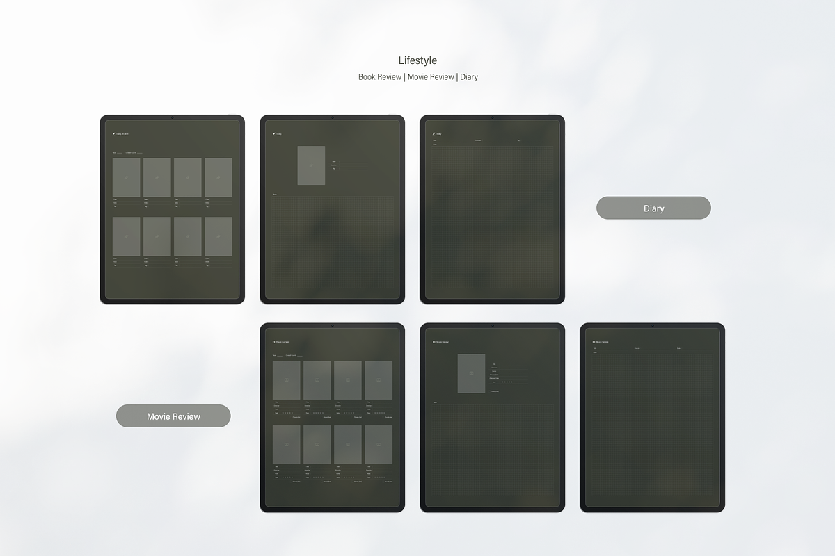 Digital Planner 2024 | Dark Green, an App Template by SydneyYeom (Photo 10 of 11)