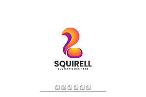 Logo Squirrel Gradient Colorful, a Branding & Logo Template by ARIF22GANTENG