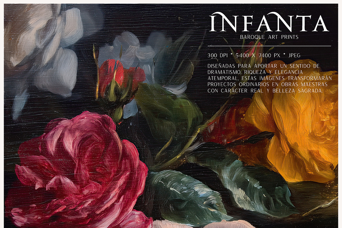 Infanta - Baroque Art Prints Set, an Object Graphic by Kaleriia (Photo 4 of 17)