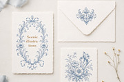 Vintage Toile de Jouy Frames Florals, an Object Graphic by Olya Creative (Thumbnail 15 of 15)