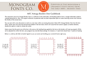 MFC Arteaga Borders One, a Symbol Font by Monogram Fonts Co. (Thumbnail 6 of 7)