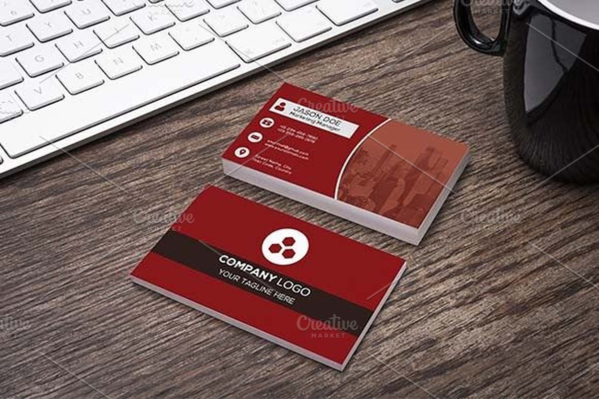 Business Card Template Design, a Business Card Template by nandinigraphics (Photo 3 of 4)