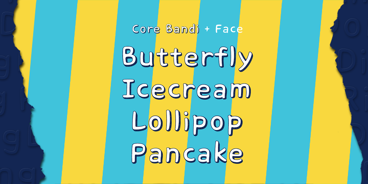 Core Bandi, a Handwritten Font by S-Core (Photo 6 of 7)