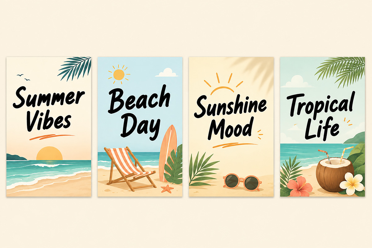 Hello Summer, a Handwritten Font by Wow Magic (Photo 4 of 5)