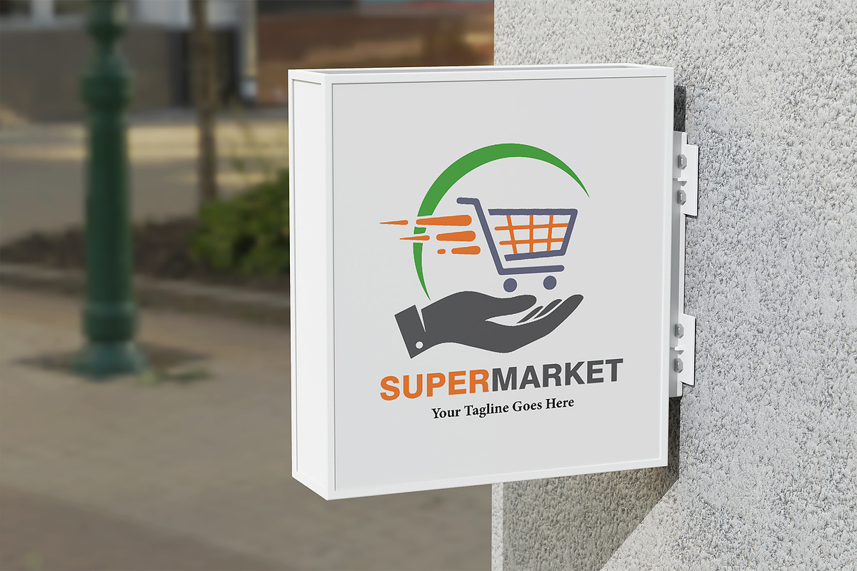 Modern Grocery Store Logo Design, a Branding & Logo Template by YUDesignStore (Photo 5 of 8)