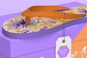 Flip Flops Packaging Mockup 6 Views, a Packaging Mockup by Illusiongraphic (Thumbnail 16 of 20)