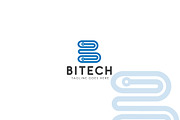 Bitech (Letter B) Logo Template, a Branding & Logo Template by dien96 (Thumbnail 1 of 3)