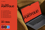 Digital Portfolio Presentation Deck, a Presentation Template by Templeste (Thumbnail 2 of 9)