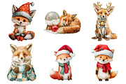 Christmas Foxes PNG, a Graphic by CitraGraphics (Thumbnail 2 of 4)