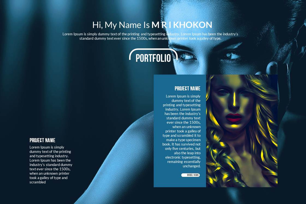Photography CV PowerPoint Templates, a Presentation Template by MRI STUDIO (Photo 9 of 13)