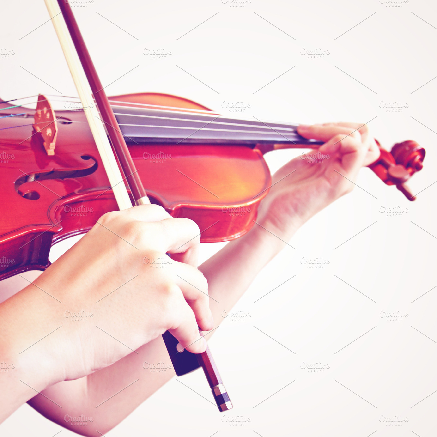Woman Playing Violin