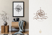 ROSE OF WIND LINE ART, an Object Illustration by Kate Art (Thumbnail 5 of 7)