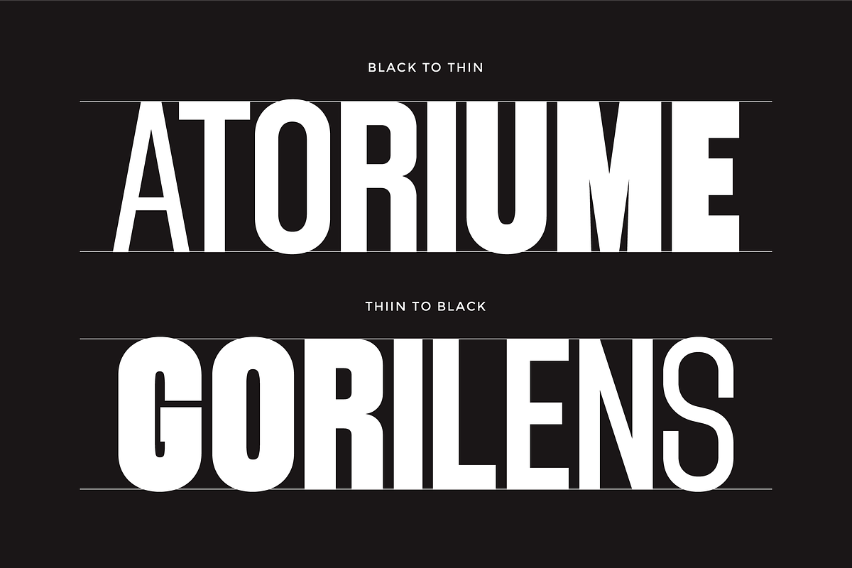 Fujecka - Condensed Sans Family Font, a Sans Serif Font by Flawless And Co (Photo 4 of 10)