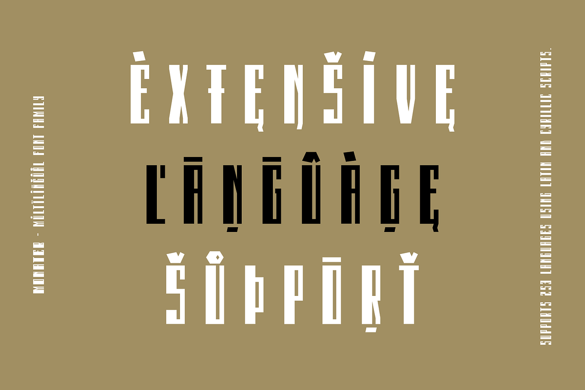 Monateb – A Font Family (44 Fonts), a Font by alpercakici (Photo 5 of 16)